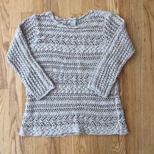 Lucky Brand open knit sweater